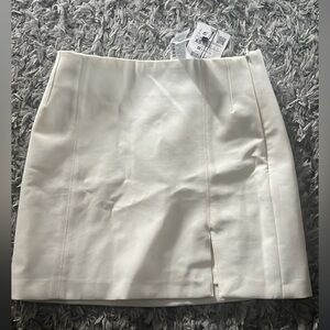 Zara Cream: Off White Skirt